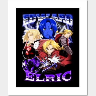 Anime Vintage Edward Elric Posters and Art